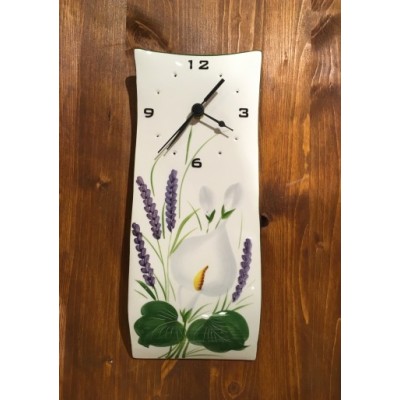 Wandhur Calla und Lavendel