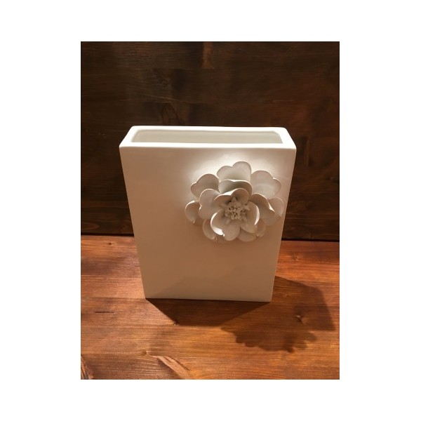 Vase mit Blume Rechteckig M