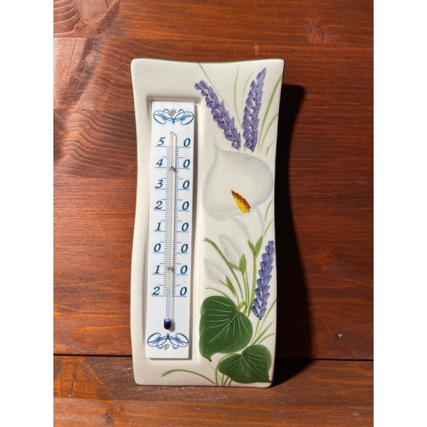 Wall thermometer - Calla and Lavender