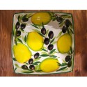 Schüssel Nevi Zitrone und Oliven
